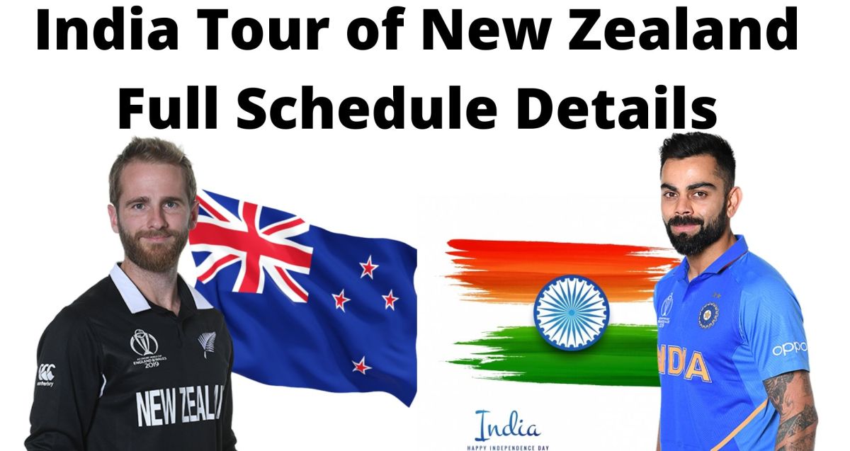 India Tour of New Zealand Full Schedule Details Entertainment Please